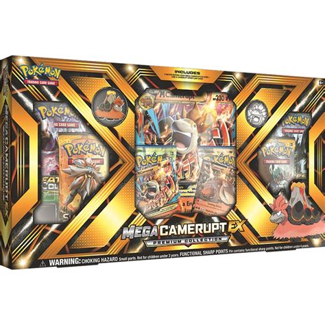 Coffret Mega Camerupt Ex Premium Collection En Anglais Pok Mon Ultrajeux