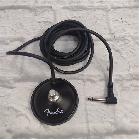 Fender One Button Foot Switch Footswitch Reverb