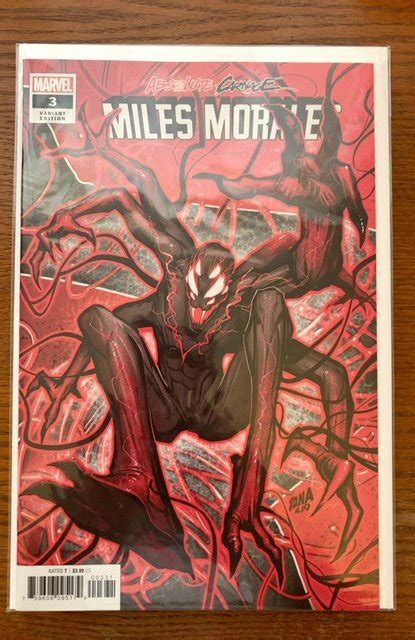 Absolute Carnage Miles Morales 3 Variant Comic Books Modern Age