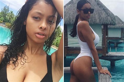 Jayde Pierce Shows Off Cleavage And Derriere In Yellow Bikini Daily