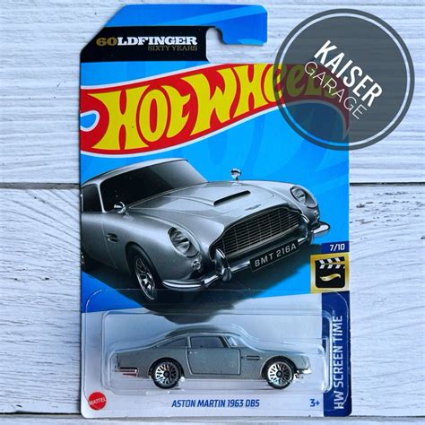 Hot Wheels Aston Martin Db Goldfinger Shopee Malaysia