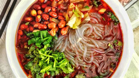 Suan la fen 酸辣粉 How to make Szechuan hot and sour noodles