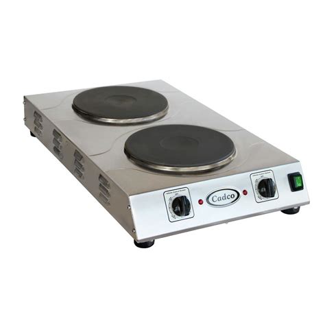 Waring Commercial WDB Double Cast Iron Burner Hot Plate L X W X H