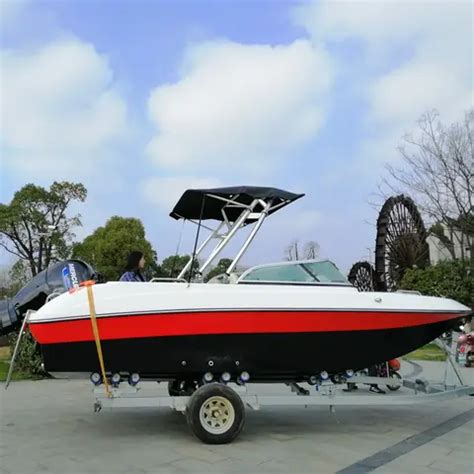 High Quality Professional Fiberglass Boat 20ft Sport Boat For Sale