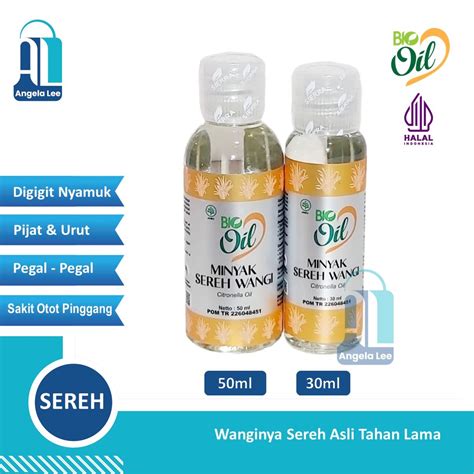 Jual BIO OIL Minyak Sereh Wangi Alami Anti Gigitan Nyamuk Pijat Urut