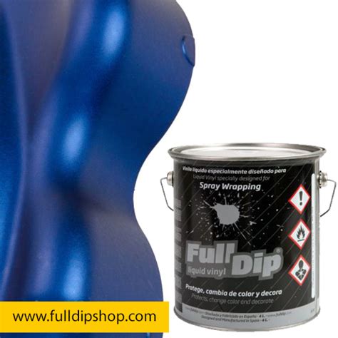 Full Dip Azul Electrico Vinilo Liquido 4 Litros