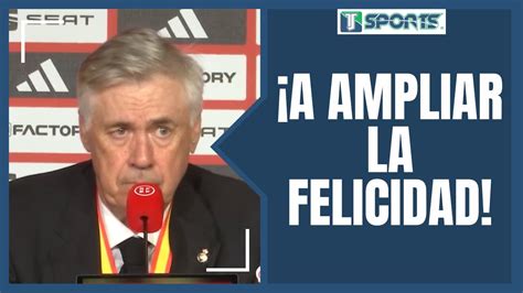 Carlo Ancelotti Vamos Real Madrid A Preparar El Partido Con