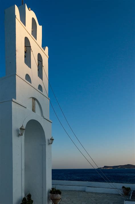 White Church Bell Tower Under Blue Sky · Free Stock Photo