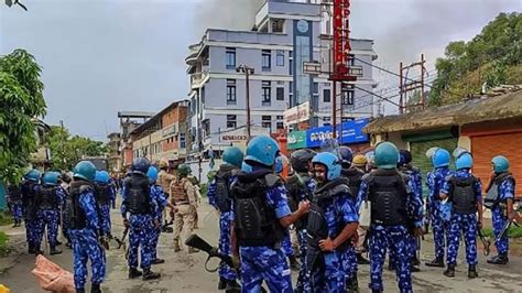 Manipur Violence Centre Reimposes Afspa In 6 Police Station Areas