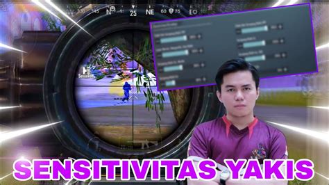 SENSITIVITAS NO RECOIL DARI YAKIS TERBARU 2 1 BEST SENSITIVITAS