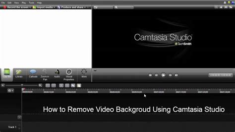 How To Change Video Background In Camtasia Studio Using Green Screen