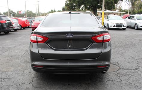 Pre Owned 2016 Ford Fusion Se Sedan 4 Dr In Tampa 1760 Car Credit Inc