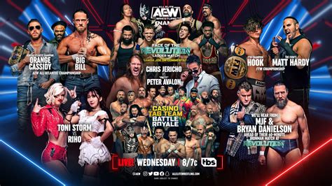 Aew Dynamite Card Tonight 3123 Full Preview And Lineup