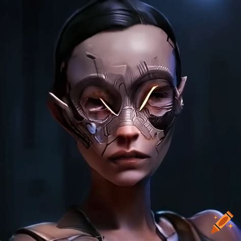 Image Of A Beautiful Cybernetics Therapist