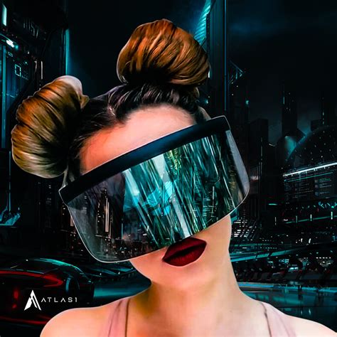 Futuristic Mirror Oversized Face Shield Sunglasses ☢️ ATLAS 1