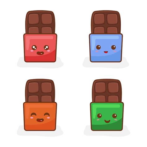 Premium Vector Sweet And Delicious Chocolate Mascot Design