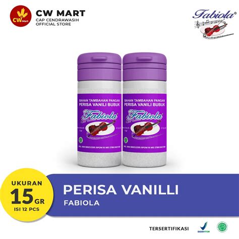 Jual Fabiola Perisa Vanilli Gr Shopee Indonesia