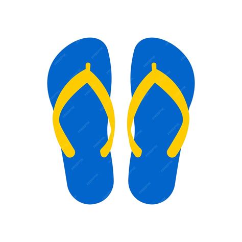 Premium Vector Flip Flops Vector Illustration