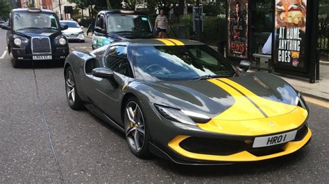 Car Spotting Supercars In London June 2022 SF90 Stradale GT3 RS 296