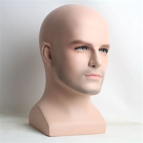 Realistic Fiberglass Male Mannequin Head Aliexpress For Wigs And Hat