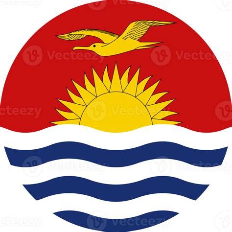 Kiribati Flag Round Icon 49770067 Png