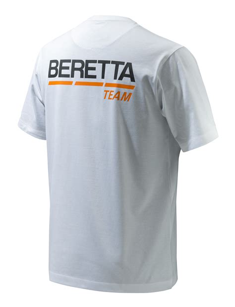 Beretta Team T Shirt Cotton White Club Member Up To 24 Off Earn