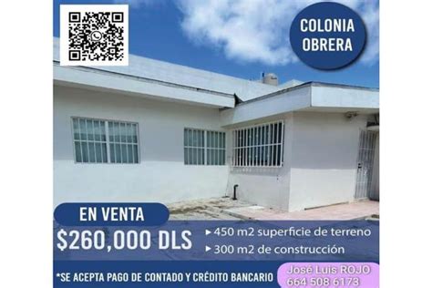 Casa en Obrera 1a Sección Baja California en Ve Propiedades