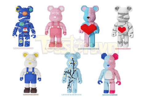 Những Mẫu Lego Gấu Bearbrick 55cm đẹp nhất | Diễn đàn GVN