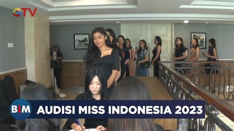 Audisi Miss Indonesia 2023 Digelar Di Yogyakarta BuletiniNewsMalam 09