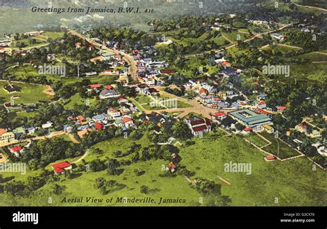Mandeville Jamaica Map