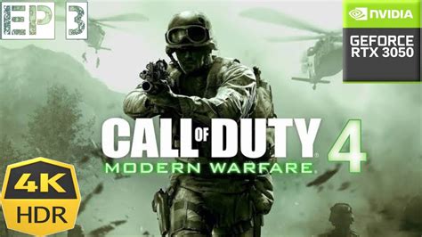 Legendary Game Call Of Duty 4 Modern Warfare 2007 60 Fps 144hz