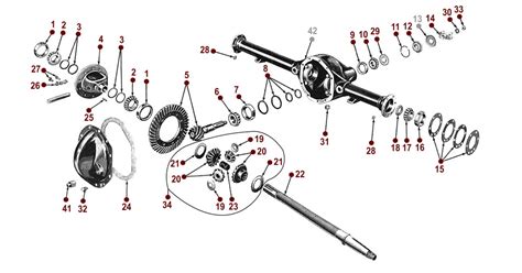 Dana 44 Rear Axle Kaiser Willys