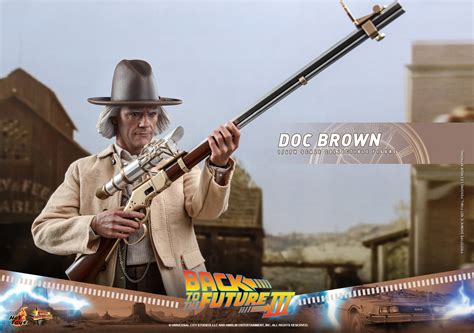 Hot Toys MMS617 1 6 Back to the Future Part III Doc Brown AcareToys จำหนาย ของเลน โมเดล