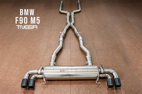 BMW F90 M5 TNEER Downpipes Components Eldens Autobahn