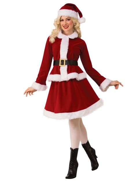 The Womens Miss Claus Costume Is The Perfect Halloween Costume For