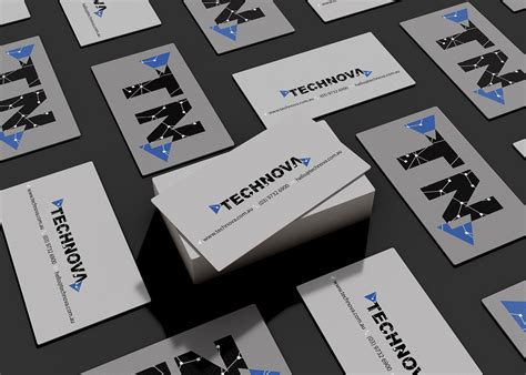 Technova Logo Design Behance