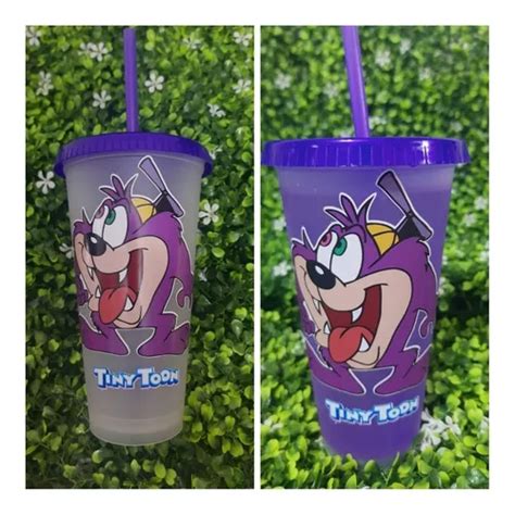 10 Vasos Magicos Termocromáticos Con Diseño Tinytoons En Venta En San