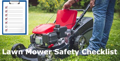 Lawn Mower Safety Checklist Essential Guide 2023