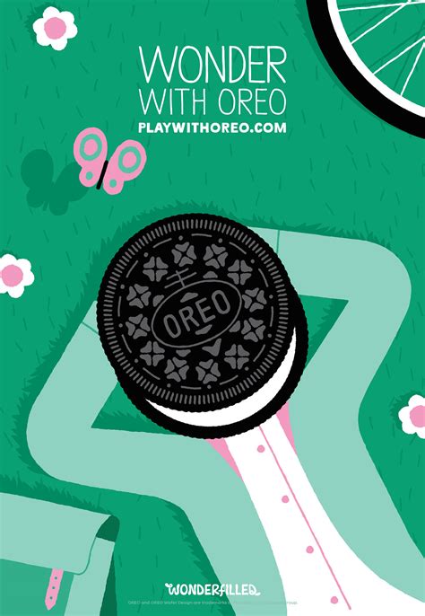 Oreo Illustrated Campaing Poster Poster Nothing But Posters