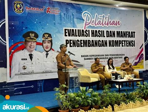 Bkpsdm Bontang Gelar Evaluasi Hasil Dan Manfaat Pengembangan Kompetensi