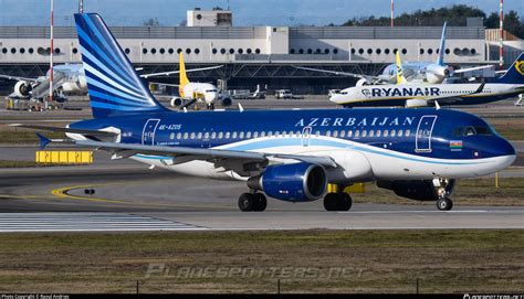 4K AZ05 AZAL Azerbaijan Airlines Airbus A319 111 Photo By Raoul Andries