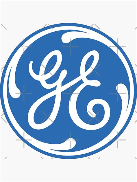 General Electric Logo Sticker For Sale By Chekaho772 Redbubble