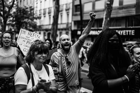 Manifestation Contre Le Pass Sanitaire à Toulouse