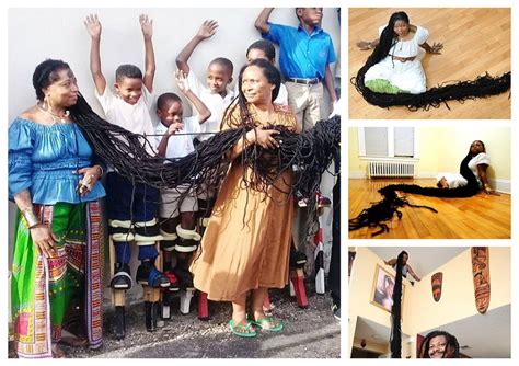 Meet Asha Mandela, the ‘Black Rapunzel’ who carries the world's longest ...