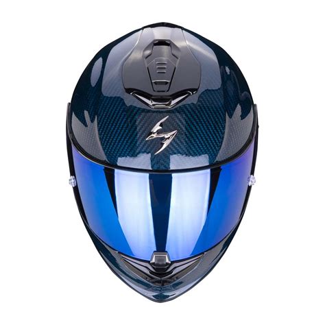 Casco Moto Scorpion Exo 1400 Evo Carbon Air Azul Nilmoto