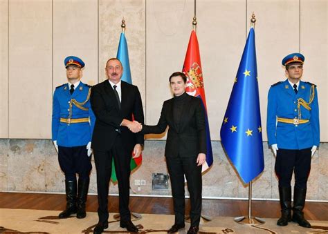 President Ilham Aliyev Holds Expanded Meeting With Serbian Premier