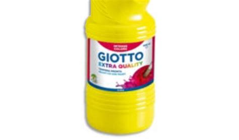 Gouache Liquide De Couleur Jaune Primaire GIOTTO Flacon D 1 Litre