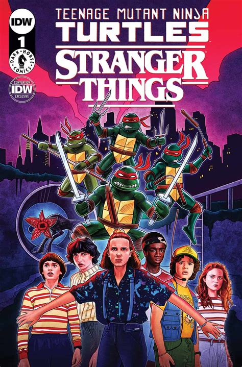 Tmntstranger Things 01 Idw Tmnt A Collection