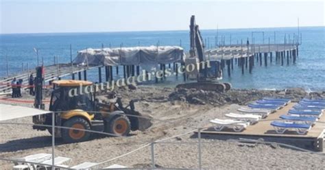 Alanya Da Plajda Betonlu Katliama Belediye Dur Dedi