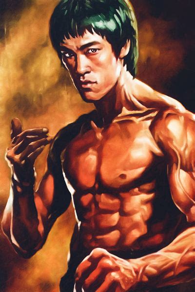 Bruce Lee Fan Art Poster My Hot Posters